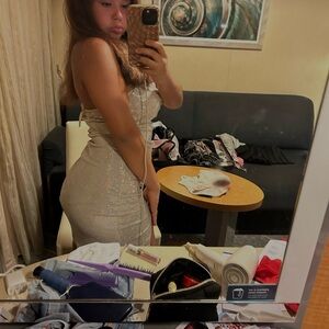 Sparkling Strapless Dress